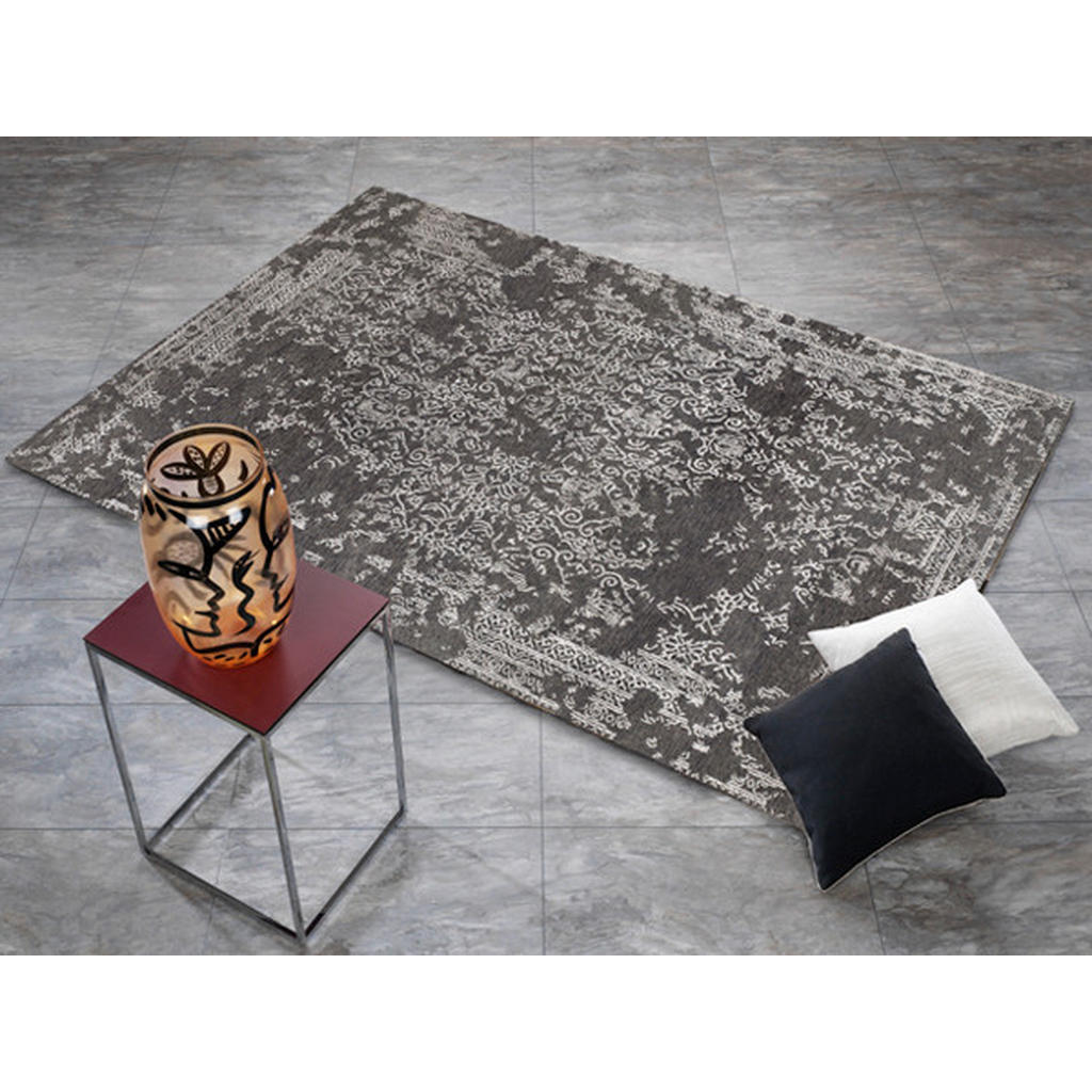 Thumbnail - Musterring Orientteppich Soho Aurora, Dunkelgrau, Textil, Uni, rechteckig, 250x350 cm, in verschiedenen Größen erhältlic...