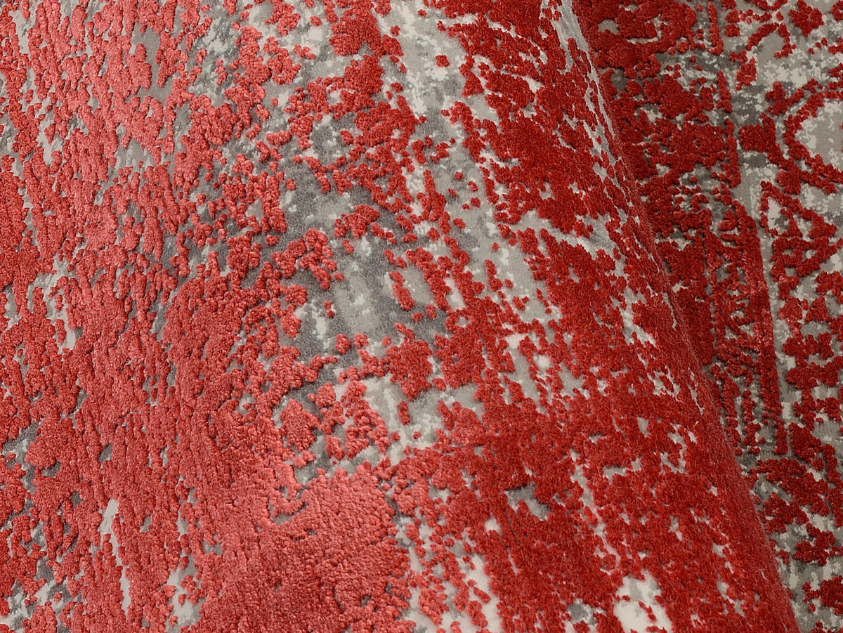 WEBTEPPICH 67/130 cm Tesoro Rot  - Rot, Design, Textil (67/130cm) - Dieter Knoll