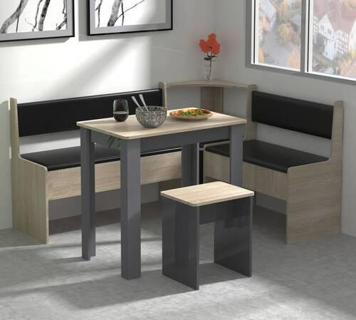 Eckbankelement Honigeiche - Honigeiche, MODERN (43/78/43cm) - MID.YOU