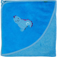 KAPUZENBADETUCH 100/100 cm    - Blau, Basics, Textil (100/100cm)