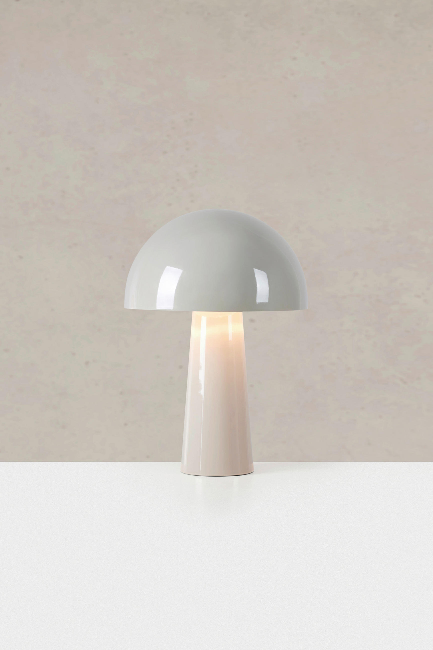 TISCHLEUCHTE Mantar 25/36 cm   - Greige, Design, Metall (25/36cm) - Markslöjd