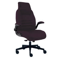 KANCELÁŘSKÉ KŘESLO, bordeaux - bordeaux, Design, textil/plast (55/104-110/64cm) - Venda