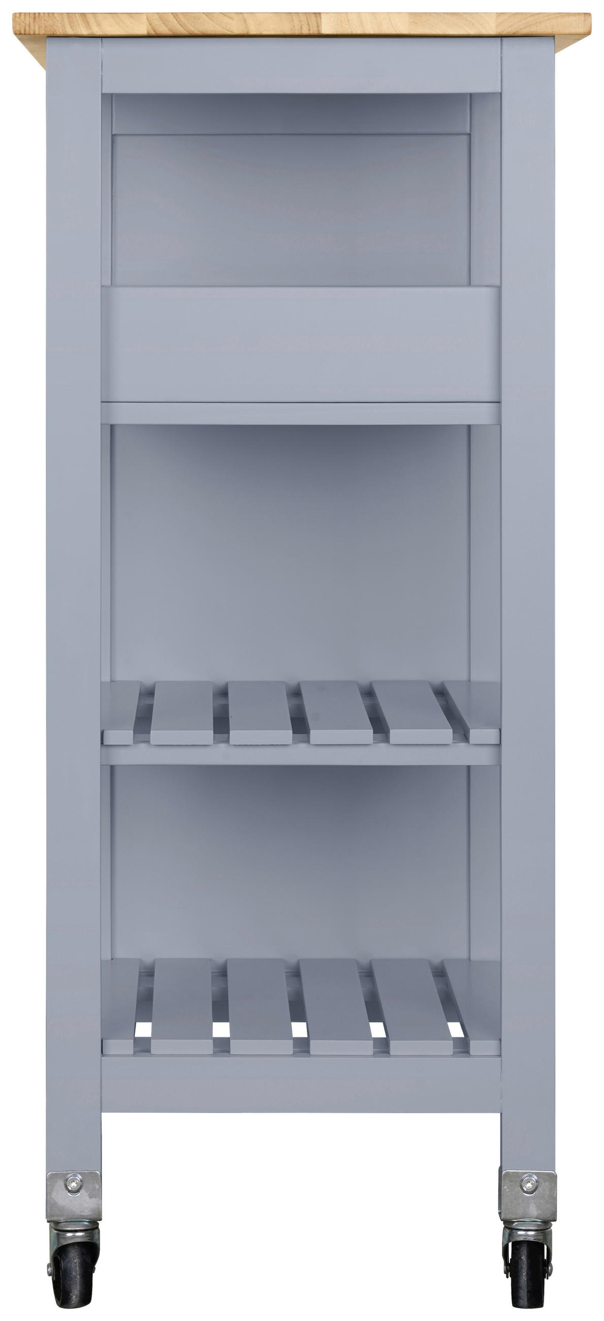 KÜCHENINSEL   in Grau, Naturfarben  - Naturfarben/Grau, Basics, Holz/Holzwerkstoff (67/84/37cm) - MID.YOU