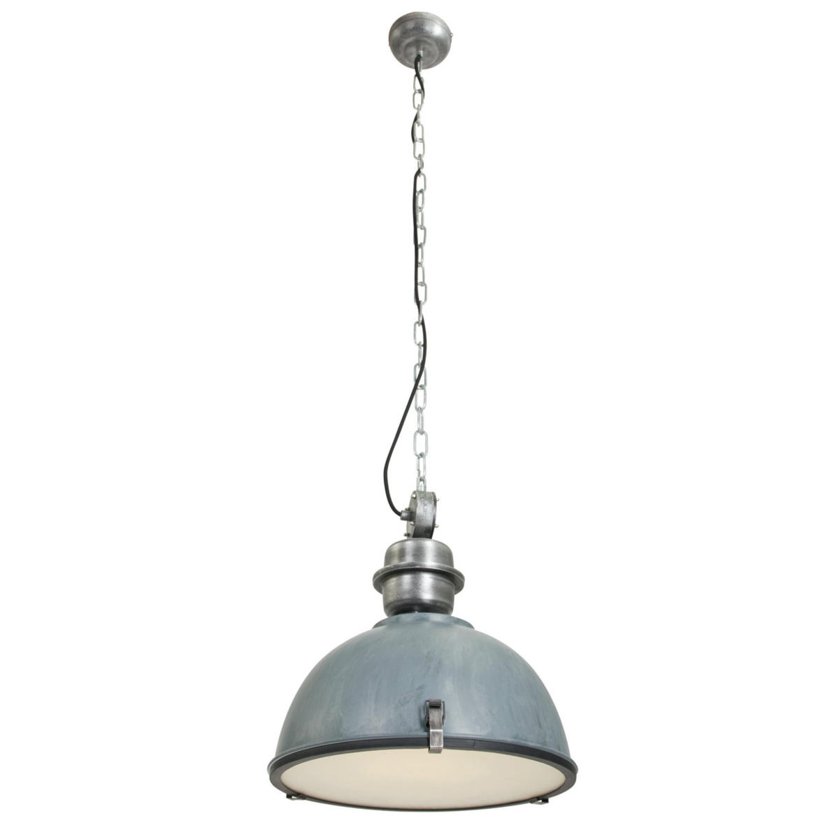 PENDELLEUCHTE  42/145/42 cm   - Grau, Trend, Glas/Metall (42/145/42cm)