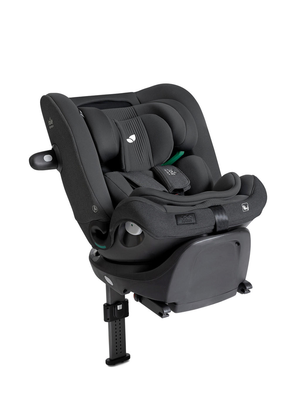REBOARDER-KINDERSITZ i-Spin XL  - Graublau, Basics, Kunststoff/Textil (52,5/85/69,5cm) - JOIE SIGNATURE