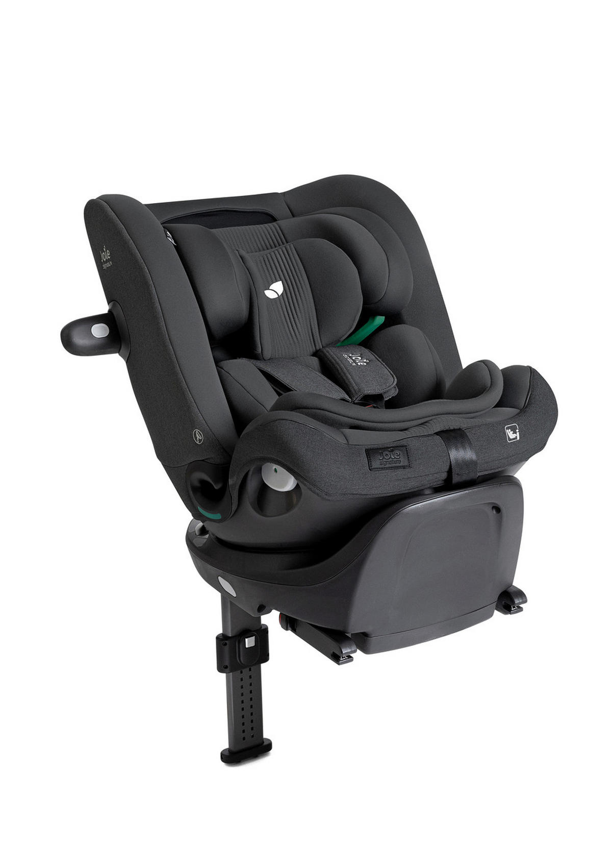 REBOARDER-KINDERSITZ i-Spin XL  - Graublau, Basics, Kunststoff/Textil (52,5/85/69,5cm) - JOIE SIGNATURE