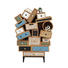KOMMODE 75/110/33 cm - Multicolor/Schwarz, Trend, Holz/Metall (75/110/33cm) - Landscape KOMMODE 75/110/33 cm - Multicolor/Schwarz, Trend, Holz/Metall (75/110/33cm) - Landscape
