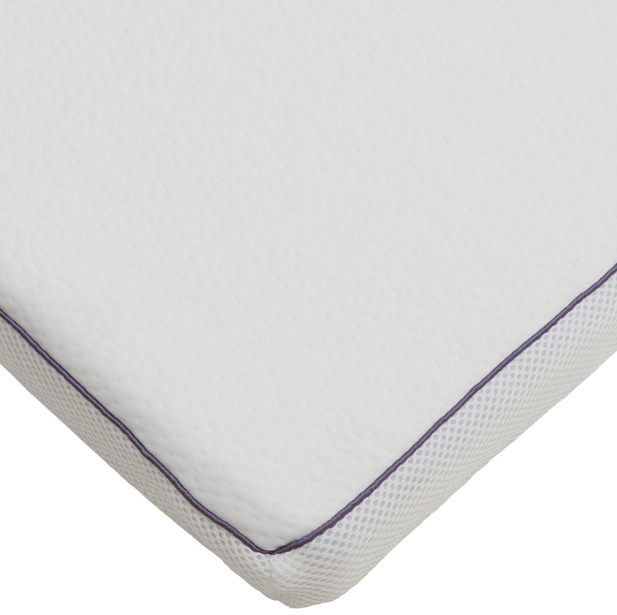 TOPPER Höhe ca.  - Weiß/Grau, Basics, Textil (120/200cm) - Sleeptex