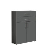 AKTENSCHRANK 84,4/113,6/33 cm  - Anthrazit, LIFESTYLE, Holzwerkstoff (84,4/113,6/33cm) - MID.YOU