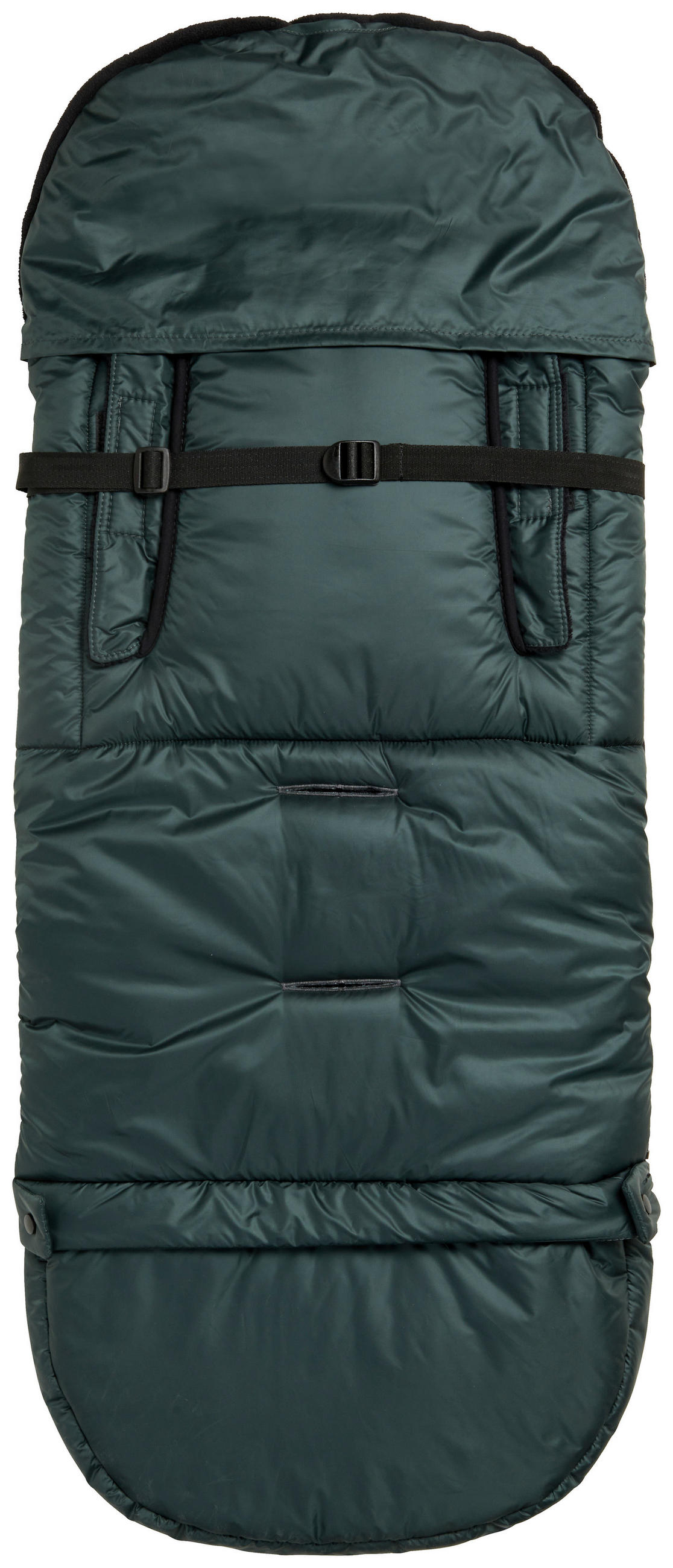 FUßSACK  - Dunkelgrün, Basics, Textil (113/45/7cm) - Jimmylee