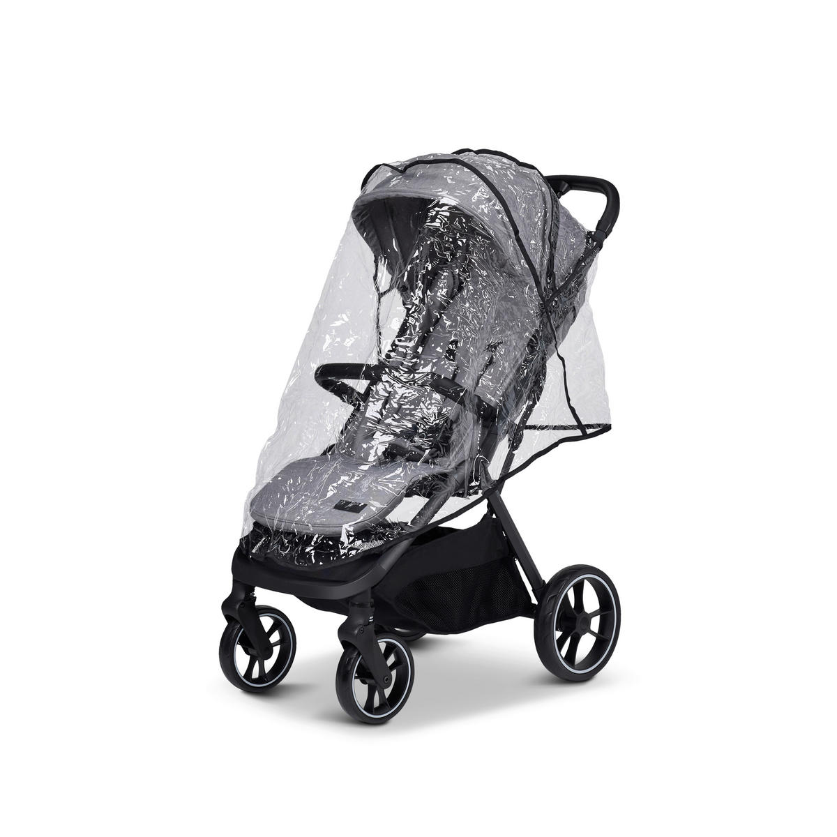 BUGGY Zac  - Schwarz/Grau, Basics, Textil (80/55/102cm) - Moon