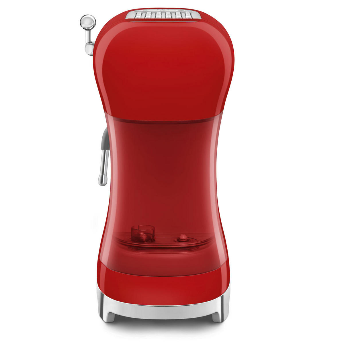 ESPRESSOMASCHINE 50´s Style  - Rot, Design, Kunststoff/Metall (14,9/33/32,9cm) - SMEG