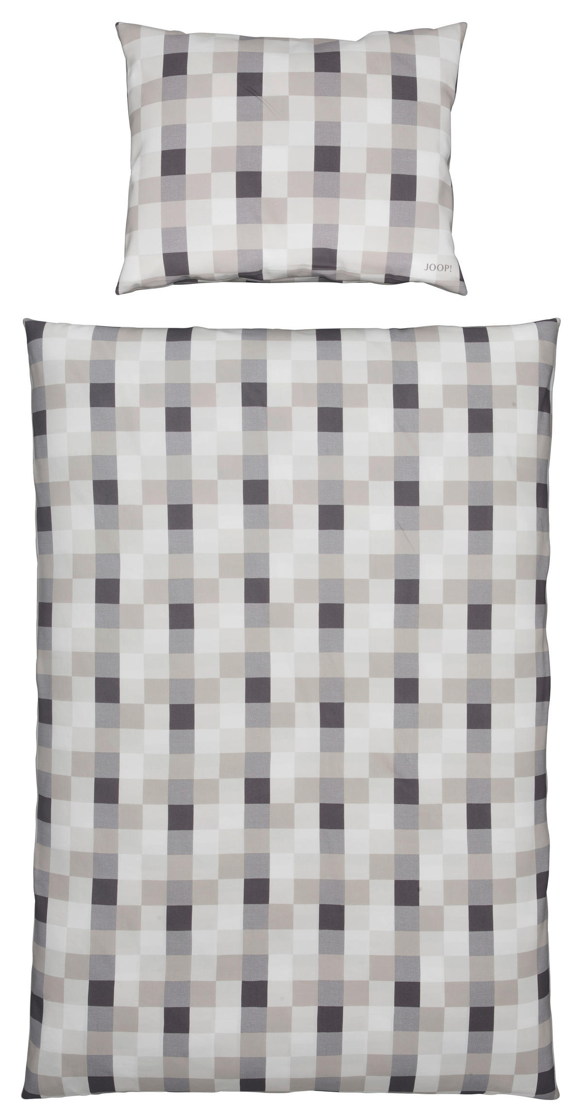 ÁGYNEMŰHUZAT-GARNITÚRA 140/200 cm  - szürke, Basics, textil (140/200cm) - Joop!