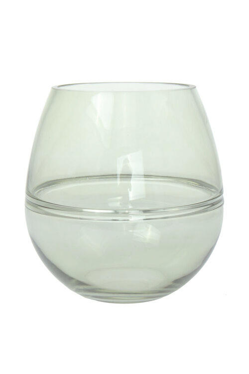VASE  - Grün, Trend, Glas (17/17/17cm) - Kayoom