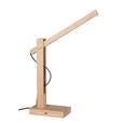 LED-SCHREIBTISCHLEUCHTE 45/12/50 cm   - Eichefarben, Natur, Holz (45/12/50cm) - Dieter Knoll