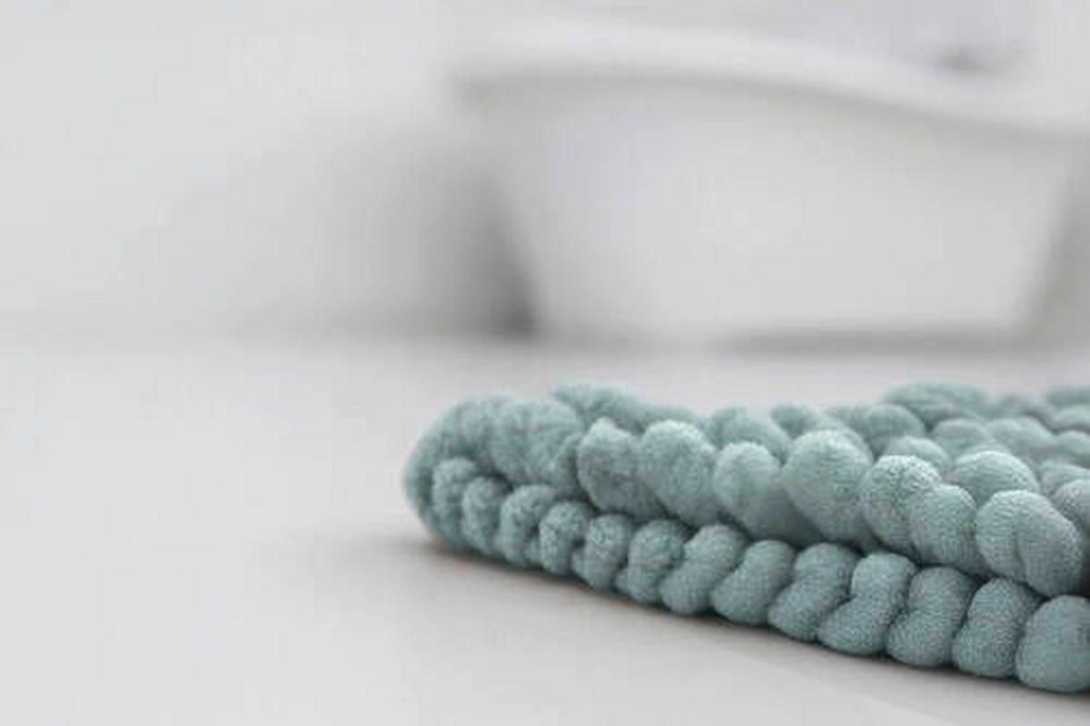 BIDET-VORLEGER Grün 50/60 cm  - Grün, Basics, Kunststoff/Textil (50/60cm) - Esposa