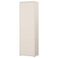 GARDEROBENSCHRANK  in 59,8/191,9/34,9 cm  - Sandfarben/Grau, MODERN, Holzwerkstoff/Kunststoff (59,8/191,9/34,9cm) - Carryhome