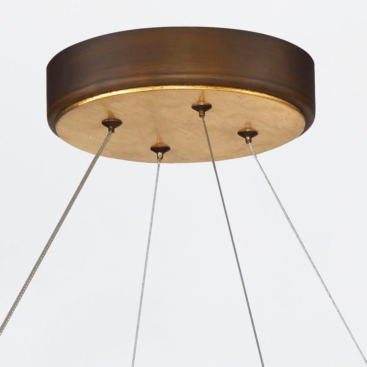 KRONLEUCHTER 85/45 cm    - Multicolor, Design, Metall (85/45cm) - Elstead Lighting