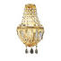 WANDLEUCHTE - Goldfarben, Design, Metall (17/28/10cm) WANDLEUCHTE - Goldfarben, Design, Metall (17/28/10cm)