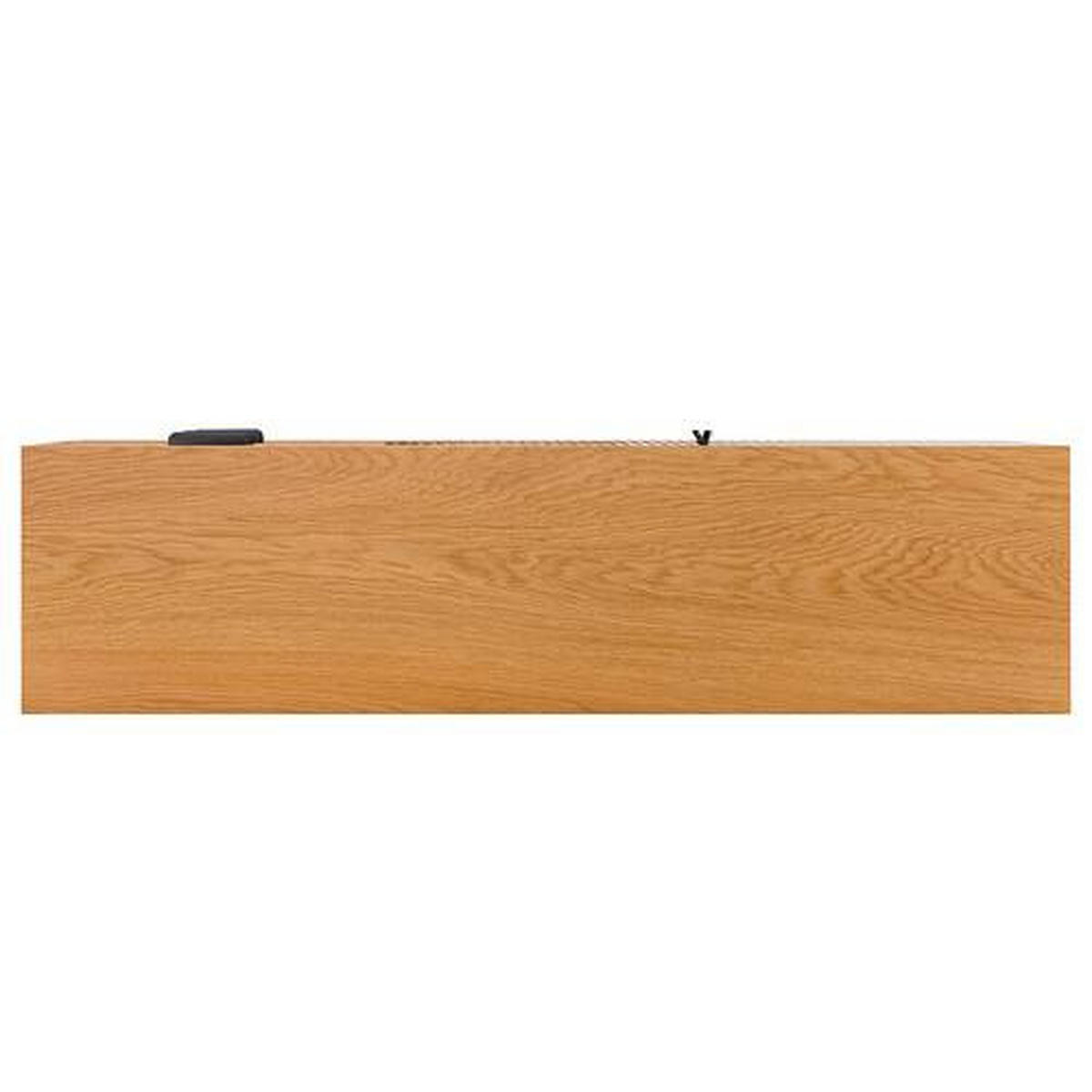 ŠIROKÁ KOMODA, dub, čierna, farba duba, 160/75/40 cm - čierna/farba duba, Lifestyle, kov/drevo (160/75/40cm) - home24