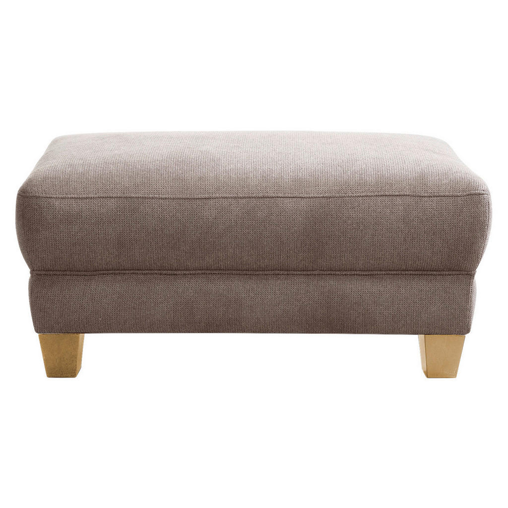 Thumbnail - Sit & More Hocker, Taupe, Textil, Buche, rechteckig, 101x45x66 cm, Goldenes M, Oeko-Tex® Standard 100, Made in Europe, D...
