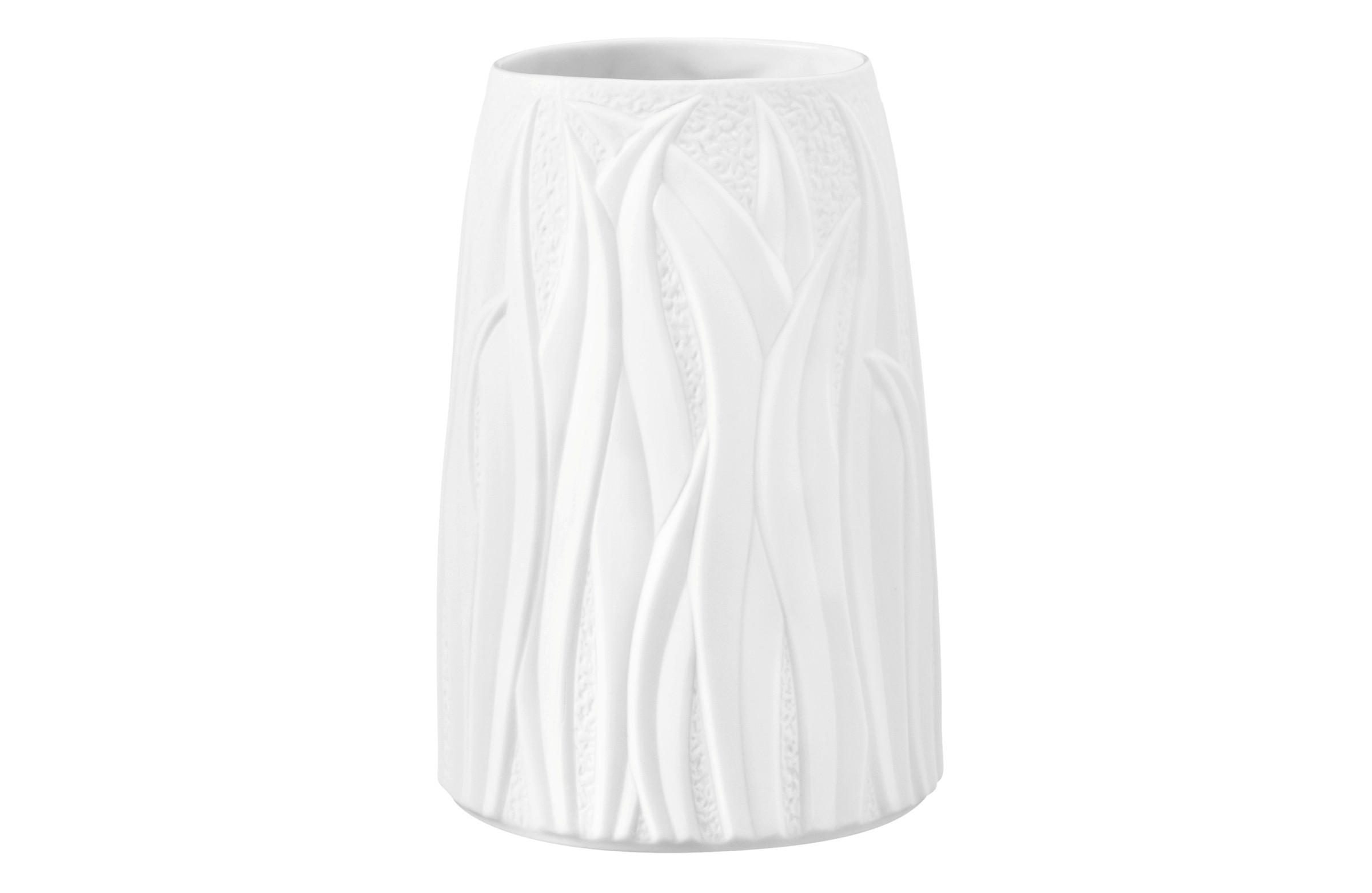 VAZA    16 cm  keramika  - bela, Osnovno, keramika (16cm) - Seltmann Weiden