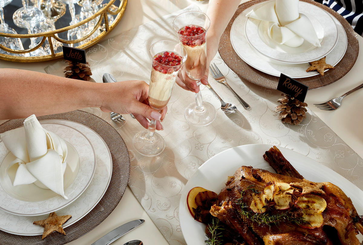 Serviciu De Masă Complet 30 piese  - alb/bej, Design, ceramică - Ritzenhoff Breker