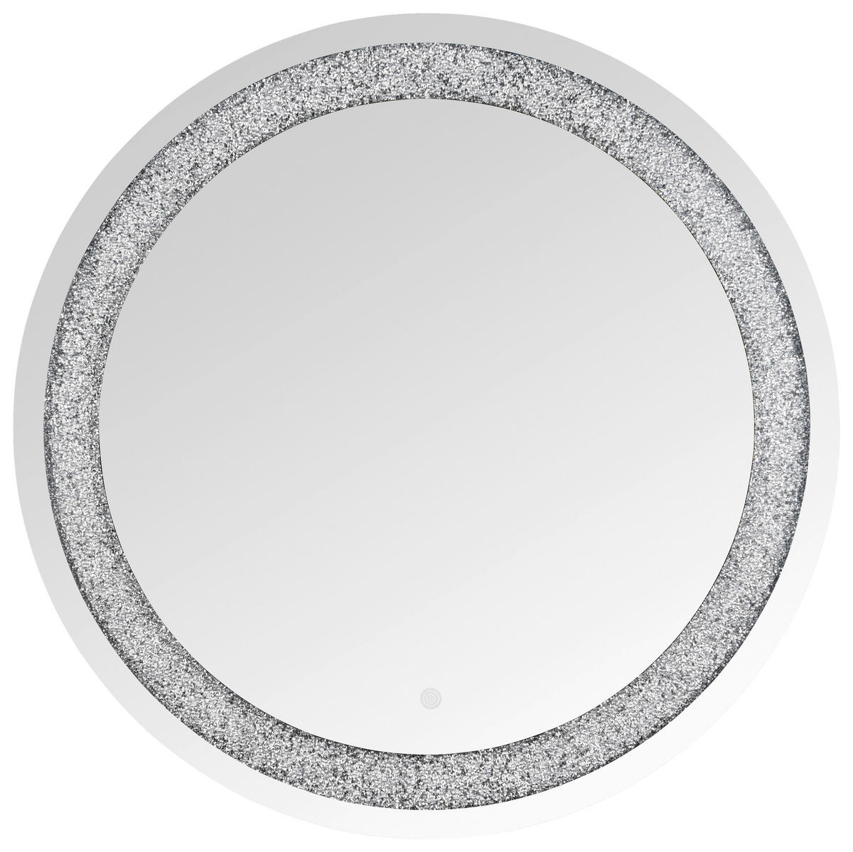 BADEZIMMERSPIEGEL 60/60/4 cm  - Silberfarben, MODERN, Glas (60/60/4cm)