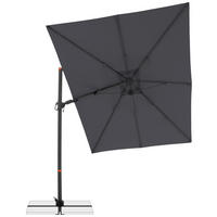 AMPELSCHIRM 300x240 cm  - Anthrazit, Basics, Textil/Metall (320/240cm) - Doppler