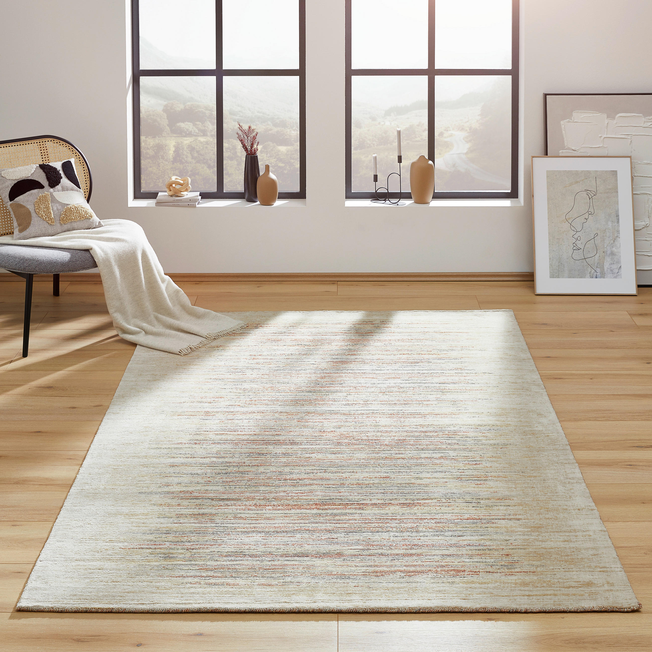 ORIENTTEPPICH 140/195 cm Beige  - Beige, Design, Kunststoff/Textil (140/195cm) - Cazaris