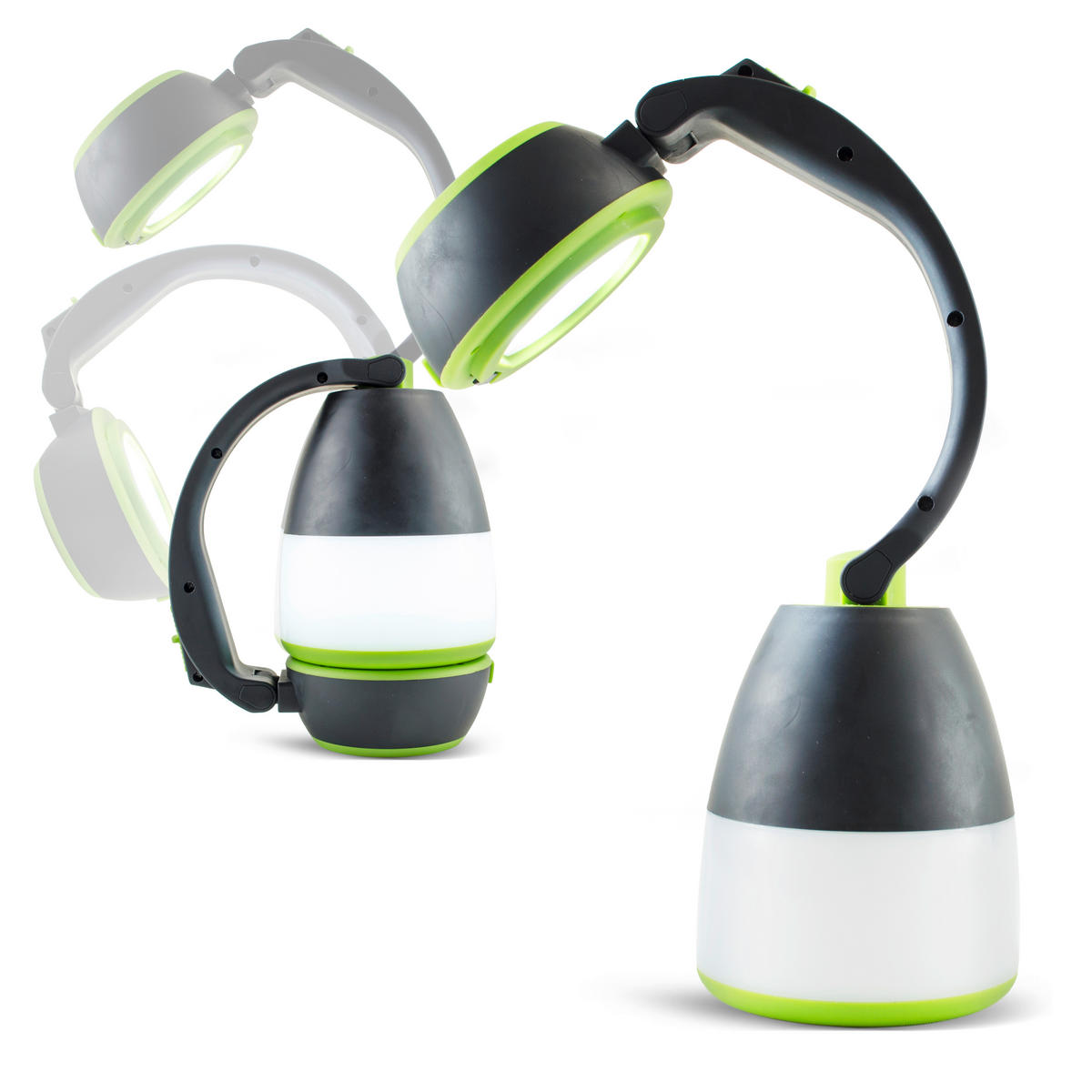 LED-STRAHLER 13,4/8,8/15,5 cm   - Grün, Design, Kunststoff (13,4/8,8/15,5cm)
