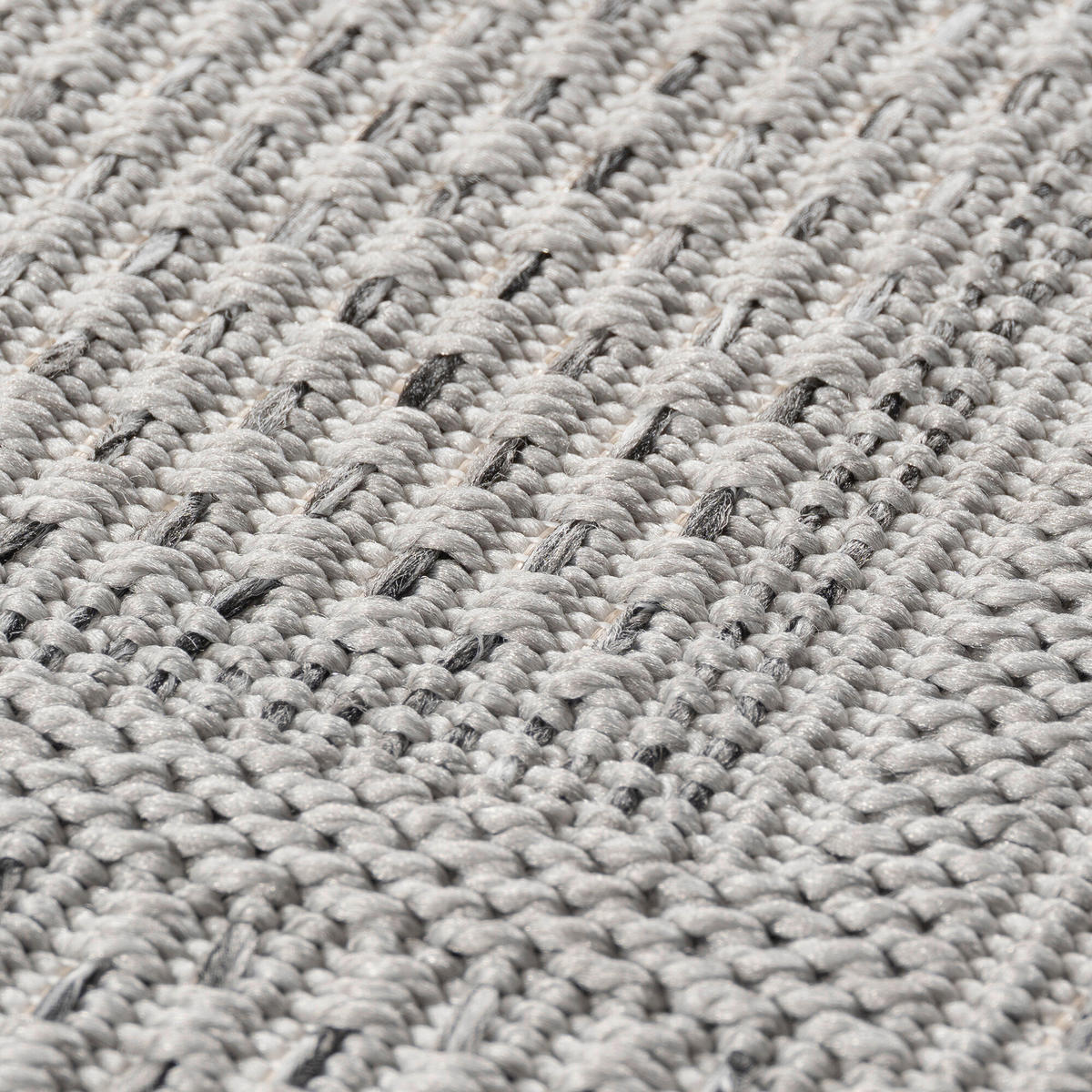 OUTDOORTEPPICH 80 cm DESERT Grau  - Grau, Basics, Textil (80cm) - Ayyildiz 