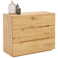 KOMODA, divoký dub, barvy dubu, 100/81/42 cm - barvy dubu, Natur, dřevo (100/81/42cm) - Valnatura