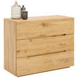 KOMMODE , 100/81/42 cm, 3 Schublade(n)  - Eichefarben, Natur, Holz (100/81/42cm) - Valnatura