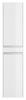 HOCHSCHRANK 35/160/30 cm  - Alufarben/Weiß, Basics, Holzwerkstoff/Metall (35/160/30cm) - MID.YOU