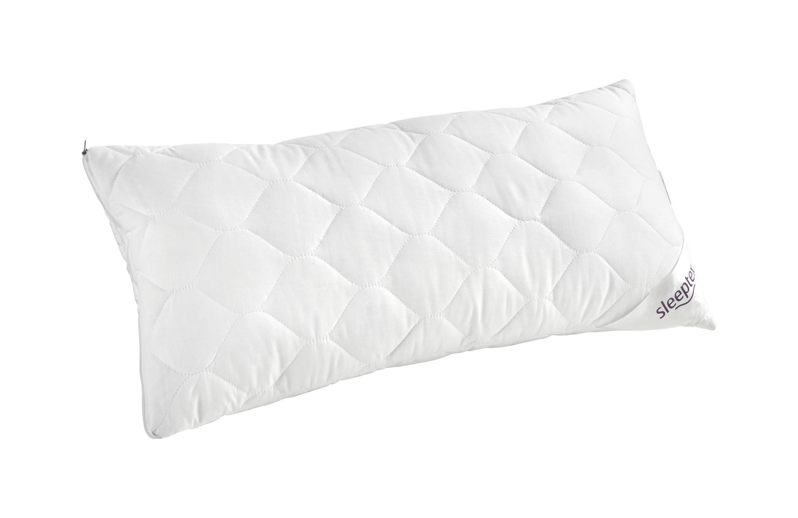 POLŠTÁŘ POD HLAVU, 40/80 cm - bílá, Basics, textil (40/80cm) - Sleeptex