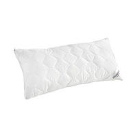 VANKÚŠ POD HLAVU, 40/80 cm - biela, Basics, textil (40/80cm) - Sleeptex