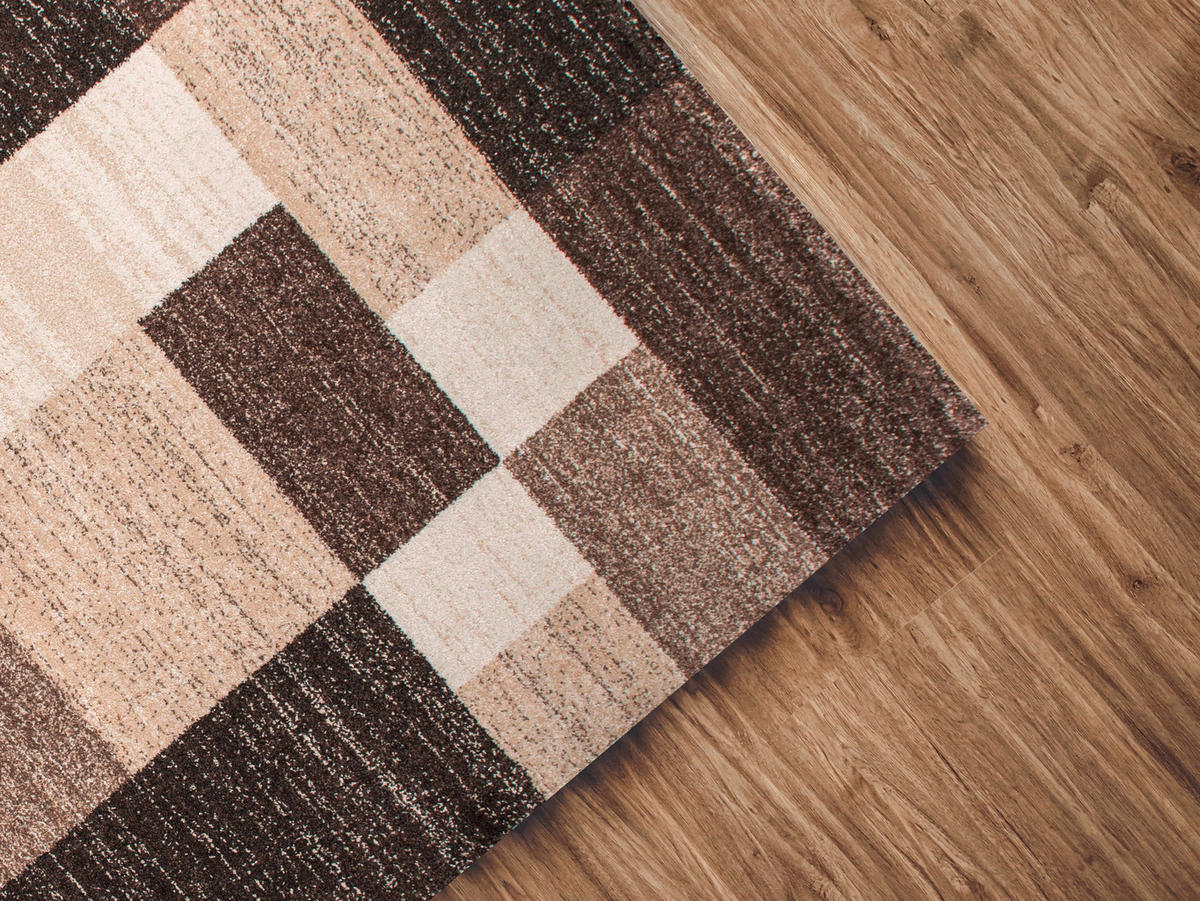WEBTEPPICH 80/150 cm Gabeh Beige, Dunkelbraun, Hellbraun  - Hellbraun/Beige, KONVENTIONELL, Textil (80/150cm) - Novel