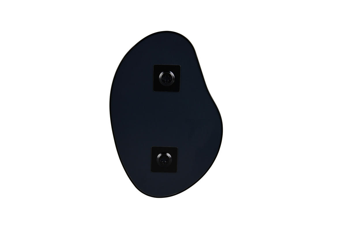 SPIEGELSET 28/22/0,4 cm    in  - Schwarz, MODERN, Glas/Metall (28/22/0,4cm)