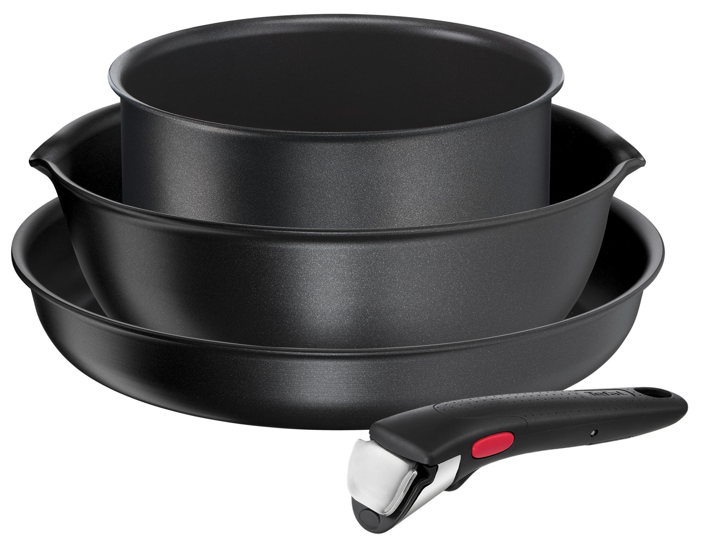 SERPENYŐ  - fekete, Basics, fém (29/16/29cm) - Tefal