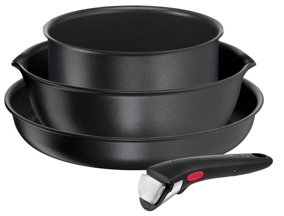 SERPENYŐ  - fekete, Basics, fém (29/16/29cm) - Tefal