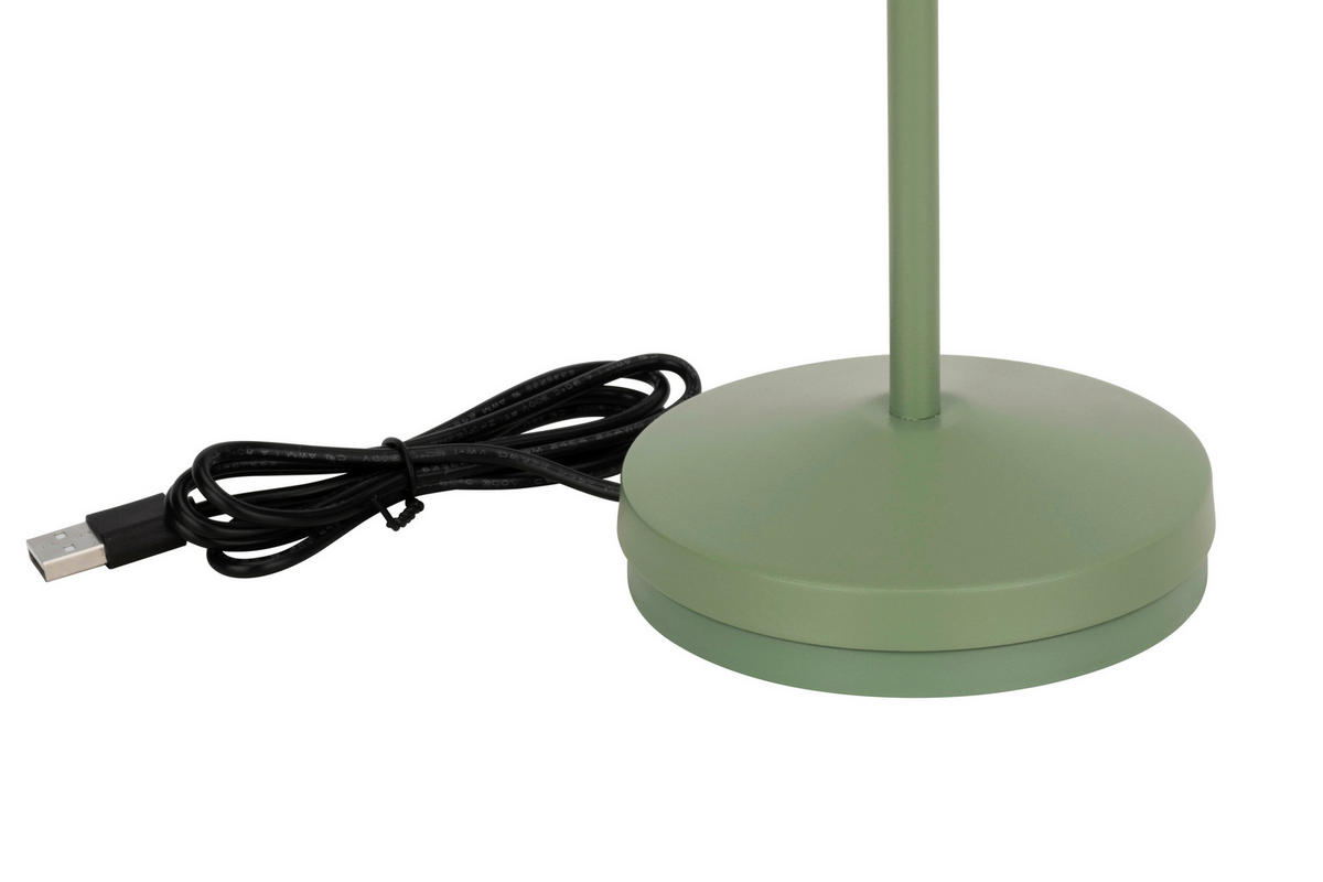 PORTABEL LAMPA Denver 11/35 cm   - grön, Trend, metall (11/35cm) - Novel