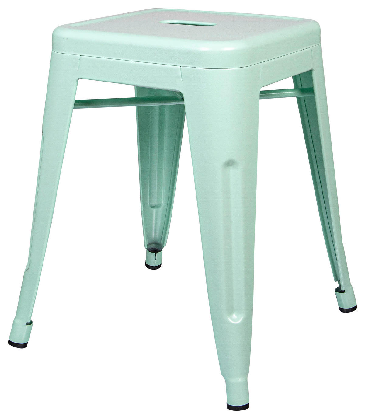 HOCKER Pastellgrün  - Pastellgrün, Basics, Metall (39/46/39cm) - MID.YOU