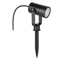 AUSSENLEUCHTE Nema-Z 9/12,5 cm  - Schwarz/Weiß, Basics, Kunststoff/Metall (9/12,5cm) - Connect Z