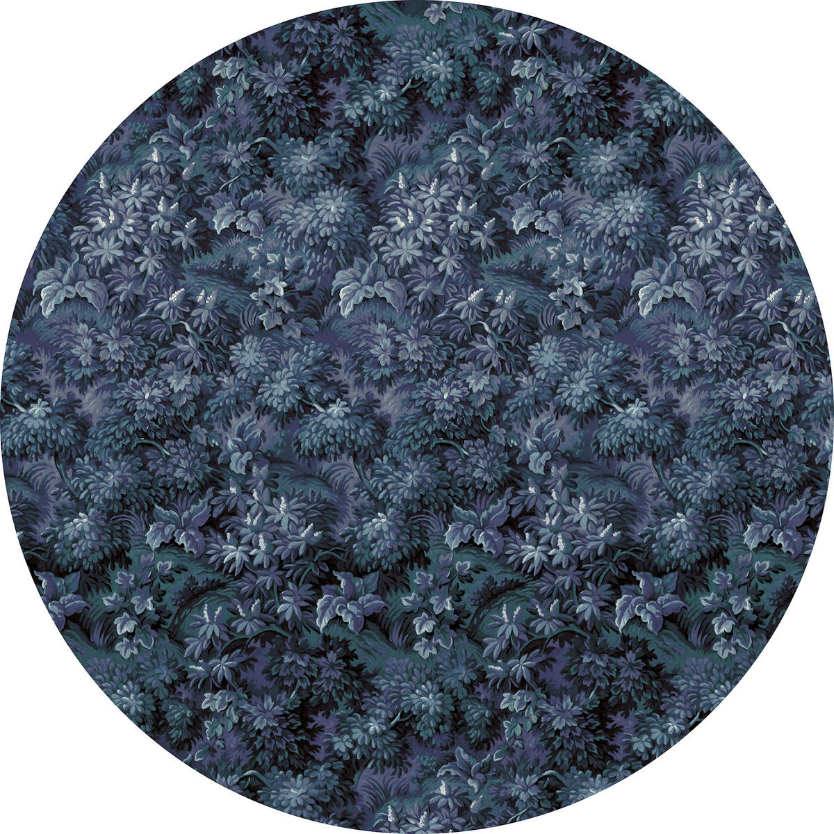 FOTOTAPETE  - Blau/Weiß, Trend (125cm) - Xora