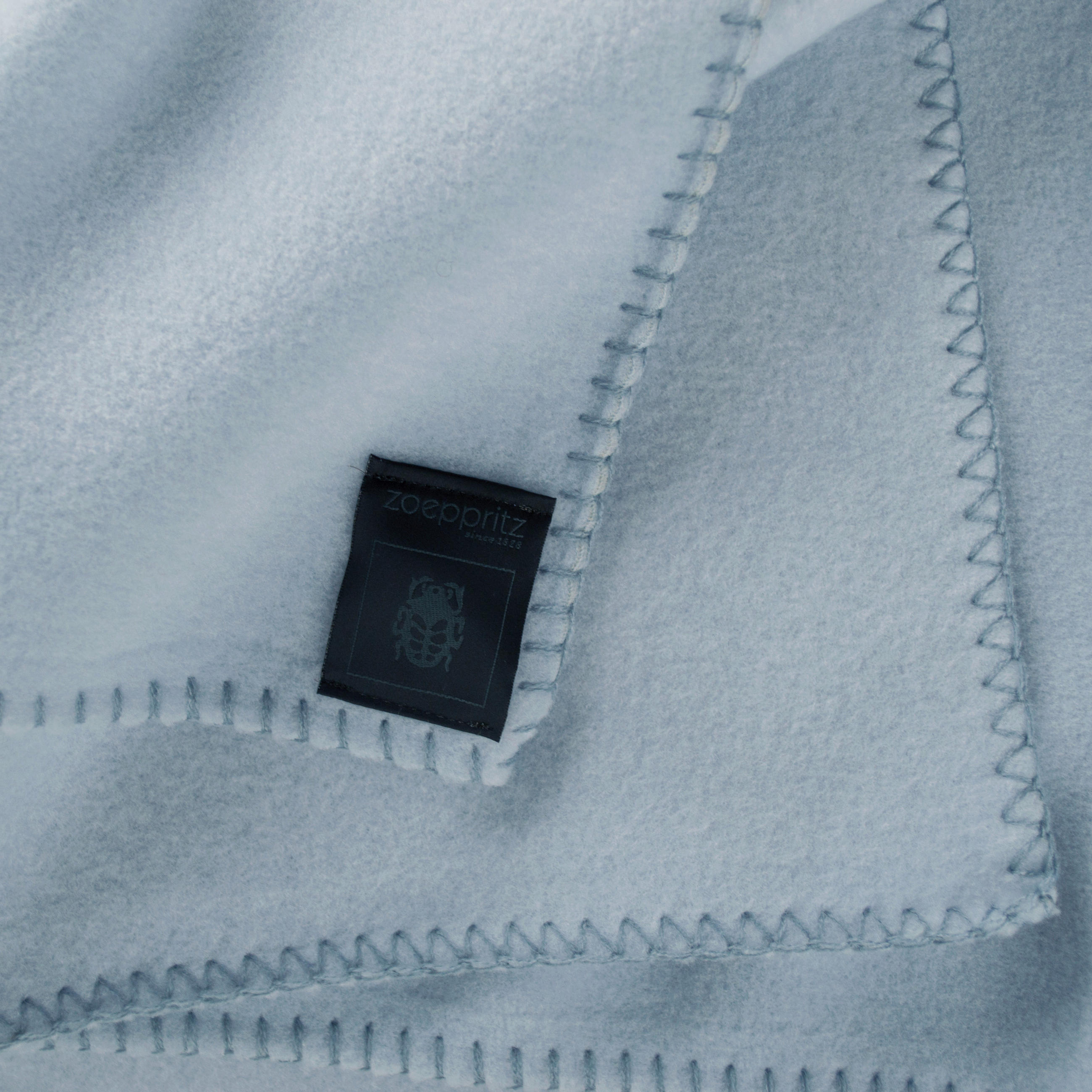FLEECEDECKE zoeppritz since 1828 160/200 cm  - Hellblau, KONVENTIONELL, Textil (160/200cm) - Zoeppritz