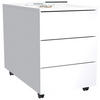 ROLLCONTAINER 39/55/70 cm  - Weiß, MODERN, Holzwerkstoff (39/55/70cm) - MID.YOU