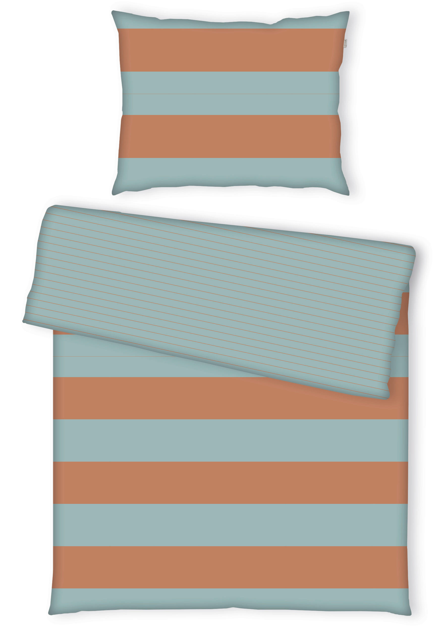 BETTWÄSCHE Tom Tailor Renforce Bettwäsche MIG 140/200 cm  - Grün, Basics, Textil (140/200cm) - Tom Tailor