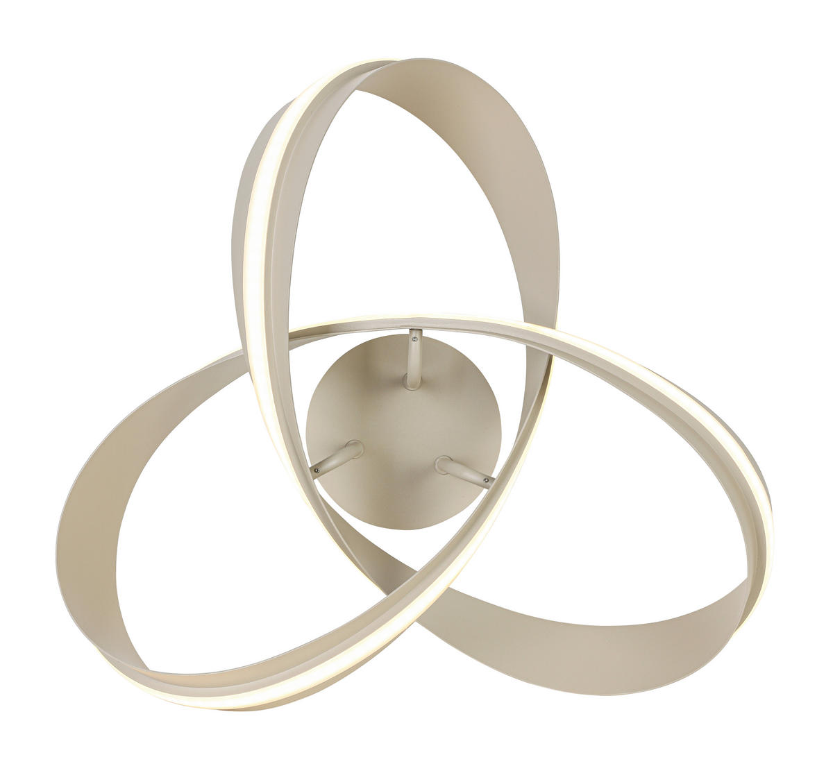 LED PLAFONJERA Orilo  - boja peska, Dizajnerski, metal/plastika (52/22cm) - Novel