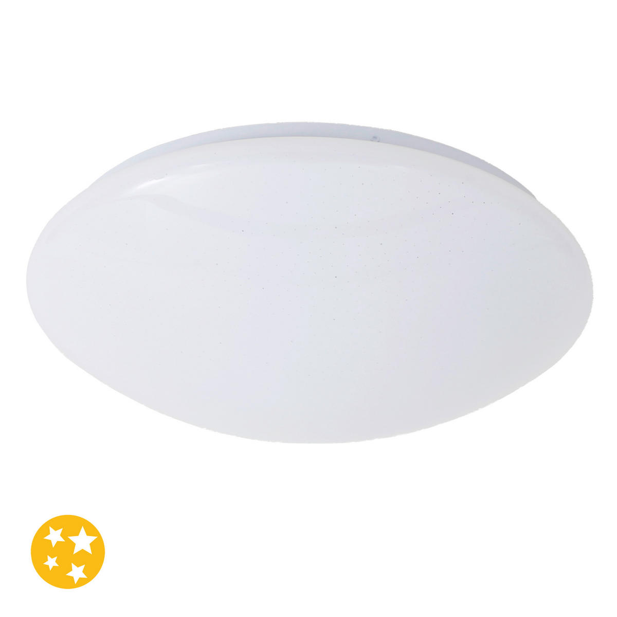 LED-DECKENLEUCHTE Vipe 38/7 cm   - Weiß, Design, Kunststoff (38/7cm) - Briloner